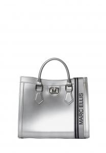 Сумка Marc Ellis Handbag, Silver And Matt Silver/Silver-Coloured