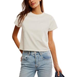 Повседневная футболка Free People, белый