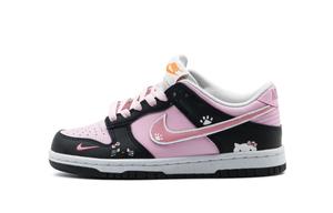 Детские скейтерские кроссовки Dunk Grade School Nike, черный/розовый