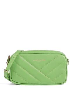 Мягкая сумка через плечо Matelassé из мягкой яловой кожи. Lancaster, зеленый