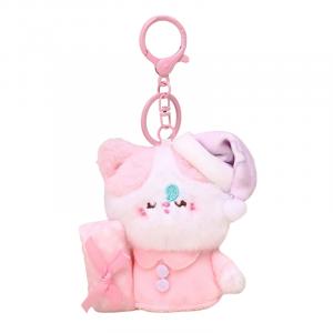 Брелок для рюкзака в виде плюшевого щенка, высота 11 см X3COMMUNE