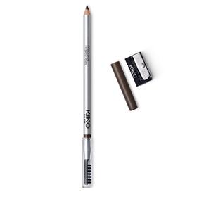 KIKO Milano, Precision Eyebrow Pencil, Карандаш для бровей с расческой 01 Blackhaired 0,55г