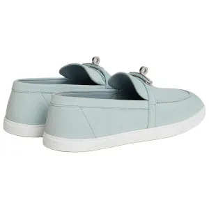 HERMES Mind Loafers 1.7cm Women's Glacier Blue
