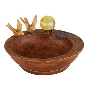 Globo Lighting Уличный светодиодный светильник на солнечных батареях, коричневый