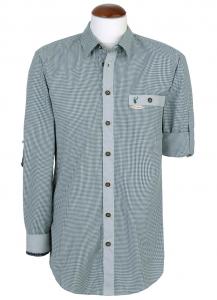 Облегающая традиционная рубашка на пуговицах SPIETH & WENSKY Dorf, светло-зеленый