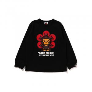 Детская футболка A BATHING APE, белая WHX