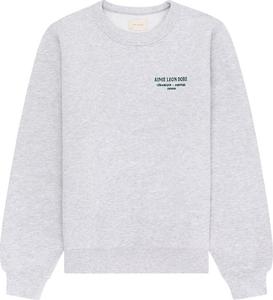 Толстовка Aimé Leon Dore Artiste Crewneck 'Silver Mix', серый