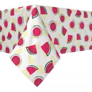 Прямоугольная скатерть, 100 % полиэстер, 60x120 дюймов, цитрусовое лето.