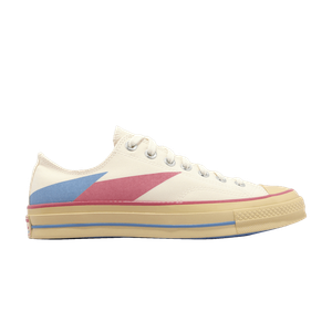 Кроссовки Converse Chuck 70 Low 'Beige Pink Blue Abstract', кремовый
