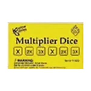 d6 Кубик множителя (X, 2X, 3X) (10), Dice - Symbols, Functional & Unique Dice