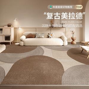 Budis Ковер 240х360 см из ПВХ, для гостиной/спальни, в стиле Meilade Ancient, цвет Yuanye Xian Brown, моющийся