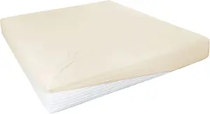 Простыня Primera "тонкий джерси с эластаном", изготовлена ​​из 95 % чесаного хлопка и 5 % эластана 90-120х200-220 см, 1 шт., цвет ecru