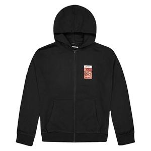 Толстовка Puffer Peace Heavy Oversize Zip Hoody Mister Tee, цвет Schwarz