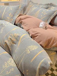 MIDO HOUSE Комплект постельного белья 1,8 м, 4 предмета, пододеяльник 200x230 см, цвет Bloom