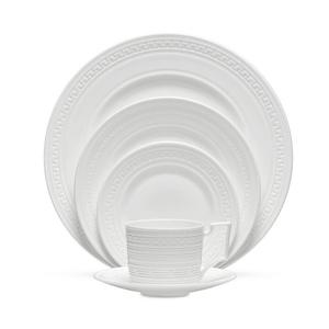 Набор столовой посуды Wedgwood Intaglio из 5 предметов, белый