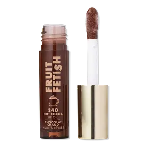 Лимитированная серия масла для губ Fruit Fetish Autumn Milani, Hot Cocoa (soft shimmer brown)