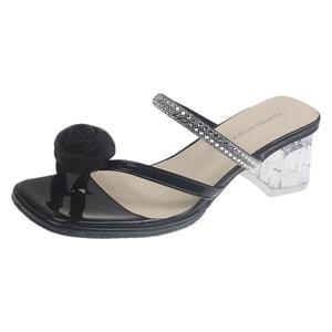 Xingdiman Женские антибактериальные шлепанцы слайдеры Black, цвет Black