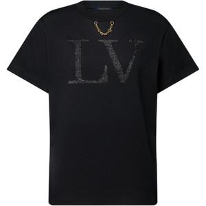 Обычная футболка женская LOUIS VUITTON, черный