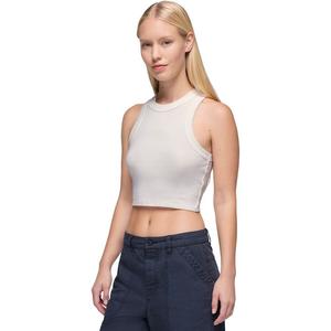 Женская майка в рубчик Baby Rib Tank Top prAna prAna, Soft White
