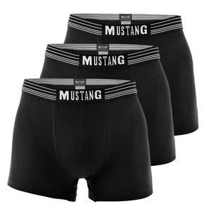 Боксеры Mustang Boxershort 3 шт, черный