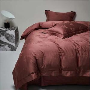 YUSIWOAL Комплект постельного белья из сатинового жаккарда и египетского хлопка