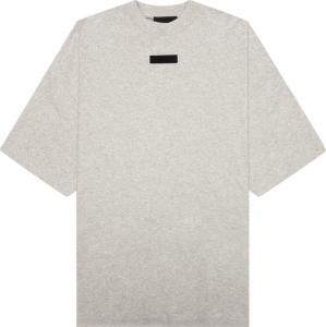 Футболка Fear of God Essentials Crewneck  II 'Light Heather Grey', серый