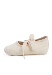 Детская обувь MERCEDITAS CON LAZO FAYA Pisamonas, бежевый