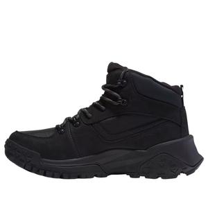 Водонепроницаемые походные ботинки Timberland Motion Scramble Mid Lace-Up, цвет «черный нубук»