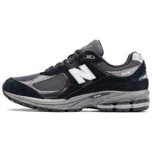 New Balance 2002R черный темно-серый белый черный серый, цвет Black Gray