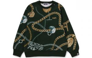 Толстовка мужская A Bathing Ape, зеленый