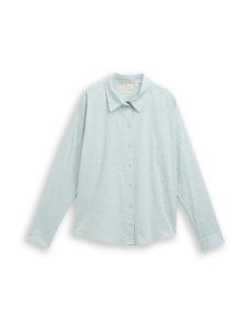 Блуза TOM TAILOR DENIM, светло-голубой