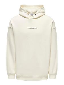 Худи Only&Sons langarm locker geschnitten Kapuzenpullover, желтый