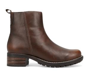 Taos Женские кожаные сапоги Cuptown темно-коричневого цвета