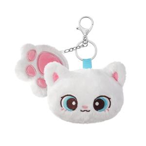 Мягкий и милый аксессуар с котиком и щенком плюшевый кулон высота 9см TALKING TOM