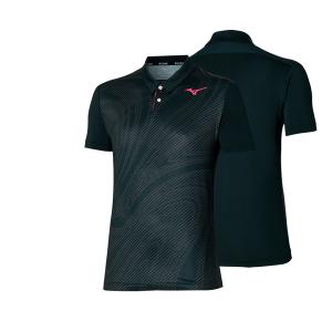 Футболка для тенниса DryAeroFlow мужская Mizuno, черный