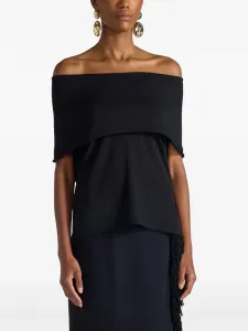 Топ Carola Liviana Conti, черный