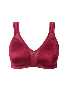 Бюстгальтер на косточках Ulla Popken, темно-красный