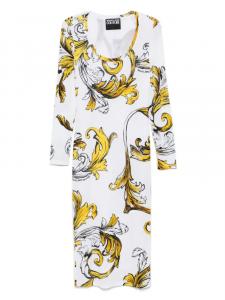 Платье Barocco Outline Versace Jeans Couture, белый