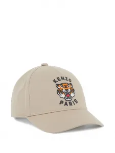 Кепка с вышивкой Kenzo Kids, нейтральный