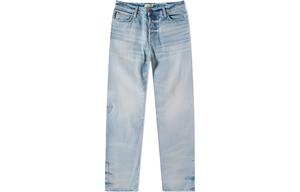 Джинсовые хлопковые брюки Fear Of God, синие