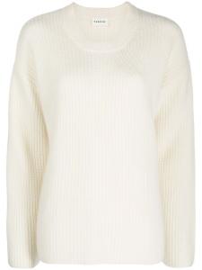 P.A.R.O.S.H. кашемировый джемпер с круглым вырезом, нейтральный цвет