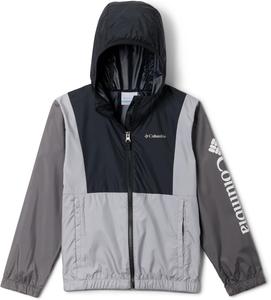 Куртка Columbia girls Lily Basin II, Black/City Grey/Columbia Grey