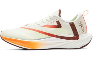 PEAK Амортизирующие противоскользящие износостойкие марафонские кроссовки с низким верхом для мужчин суперлегкие бело-коричневые Super-Light White/Brown, цвет Super-Light White/Brown