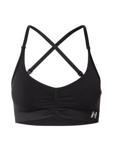 Спортивный бюстгальтер-бралетт NEBBIA, черный