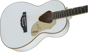 Акустическая/электрогитара Gretsch G5021WPE Rancher Penguin Parlor с системой звукоснимателя Fishman - белая