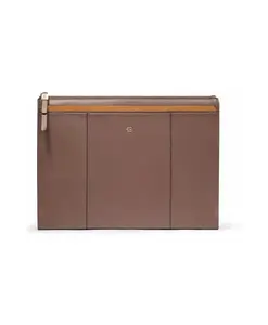 Женская кожаная сумка с отделением для iPad Piquadro, коричневый