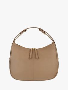 Кожаный наплечный рюкзак Charlie Apatchy London, Camel