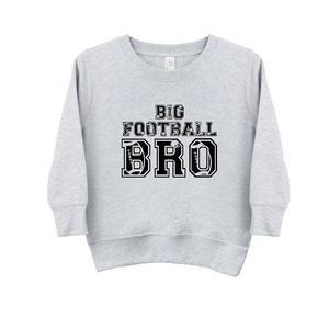 Толстовка с рисунком для малышей Big Football Bro The Juniper Shop, цвет Heather Grey