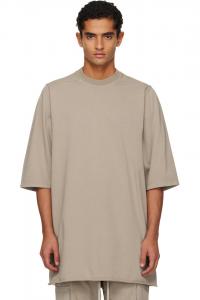 Rick Owens Drkshdw Футболка Taupe concordians jumbo ss