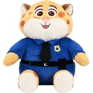 Плюшевая кукла Disney Zootopia Judy Nick Leopard Officer Lightning высотой 38 см POTDEMIEL, Leopard Officer Happy Doll
